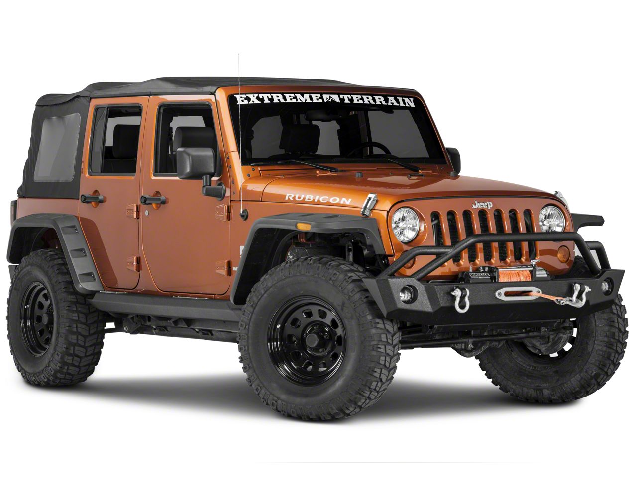 Smittybilt Jeep Wrangler XRC Atlas Rock Sliders with Step