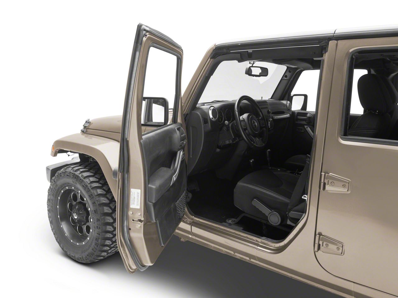 Jeep Wrangler Front Door Weatherstrip (07-18 Jeep Wrangler JK)