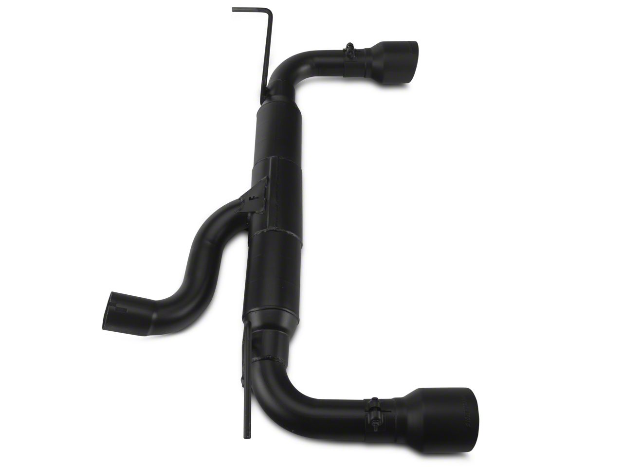 Flowmaster Jeep Wrangler Outlaw Axle-Back Exhaust w/ Black Tips