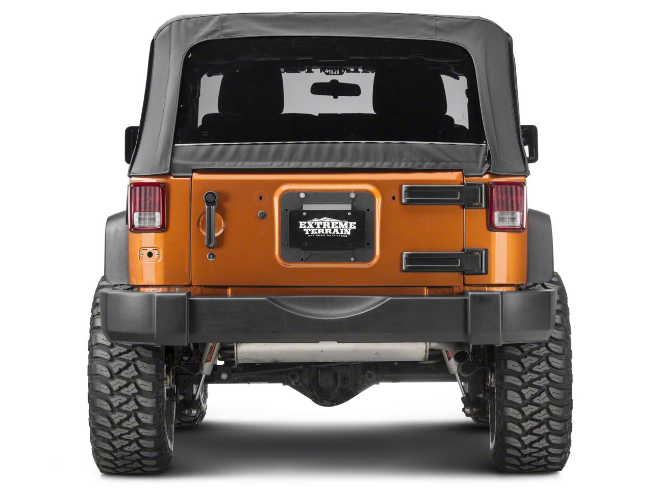 Poison Spyder Jeep Wrangler Tramp Stamp II w/ License Plate Mount