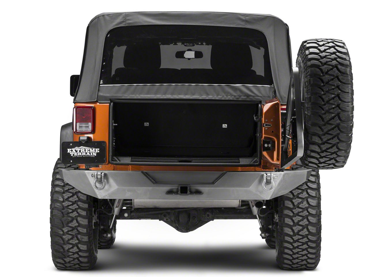 Poison Spyder Jeep Wrangler Brawler Full Width Rear Bumper with