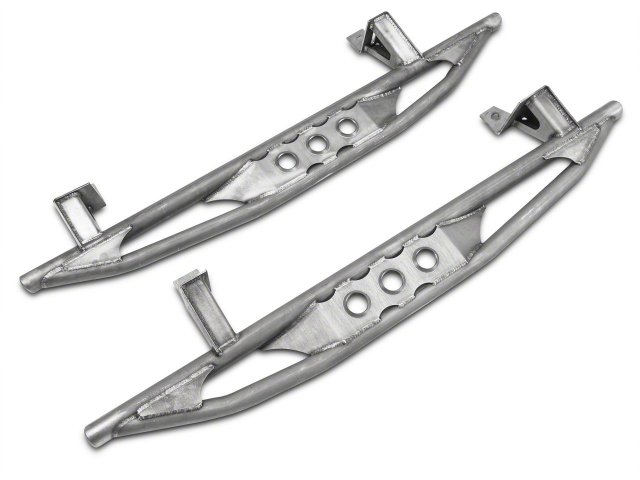 Poison Spyder Jeep Wrangler Frame Mounted Ricochet Rockers 17-08