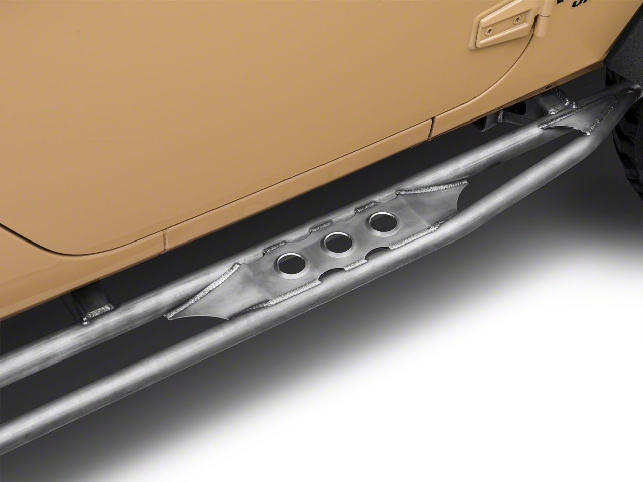 Poison Spyder Jeep Wrangler Frame Mounted Ricochet Rockers 18-08