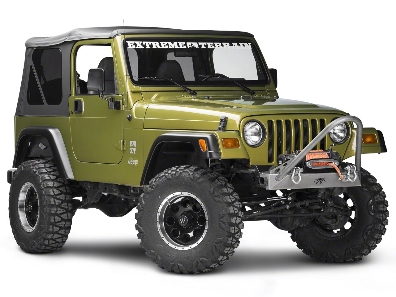 Poison Spyder Jeep Wrangler BFH Front Bumper with Trail