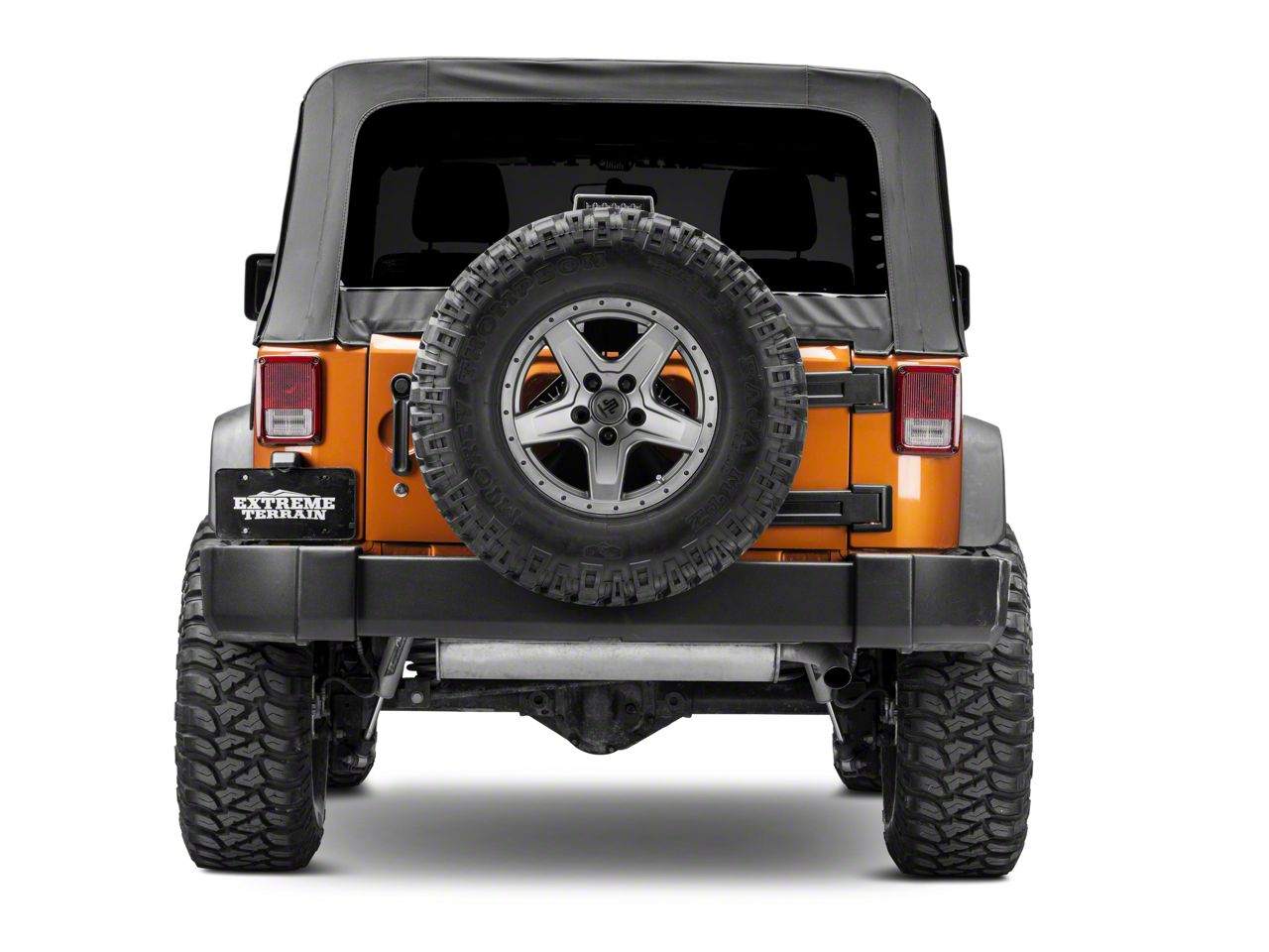 リガージテーター／ユニット Jeep Wrangler LED Third Brake Light and Extender; Black (76