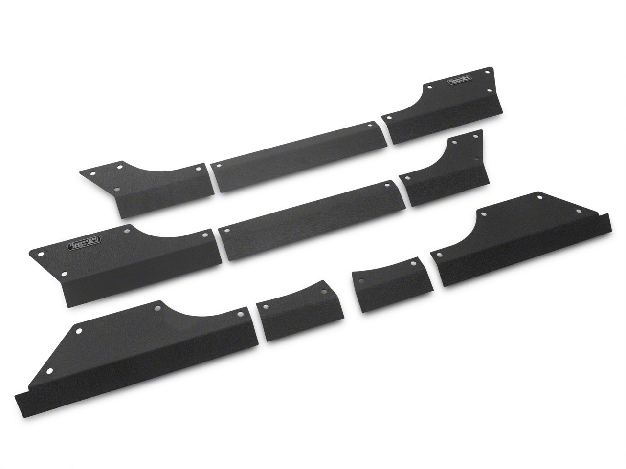 Rugged Ridge Jeep Wrangler Steel Body Armor Cladding