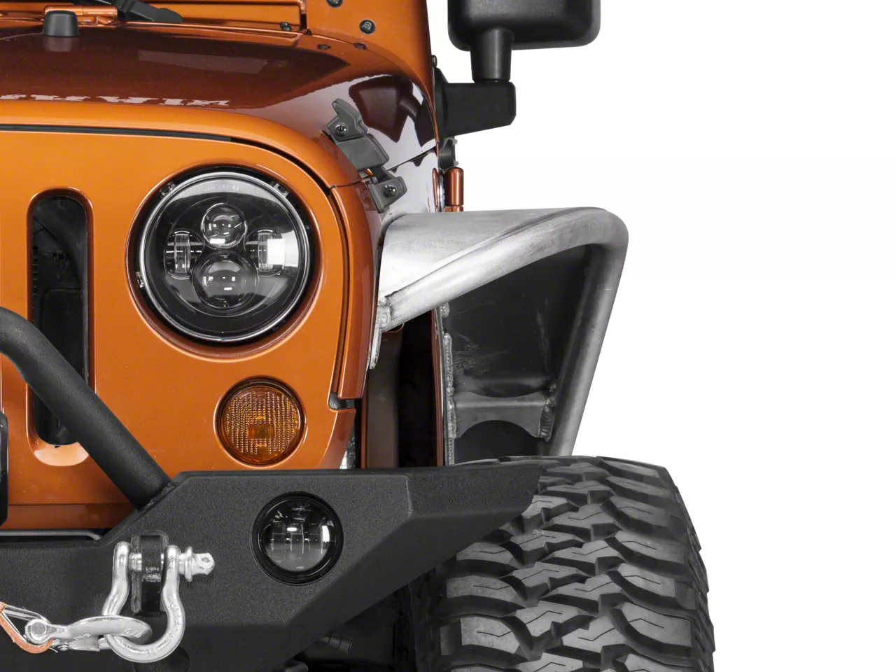 jkラングラー　ポイズンスパイダーフラットフェンダー Poison Spyder Jeep Wrangler Standard Width Crusher Fender Flares