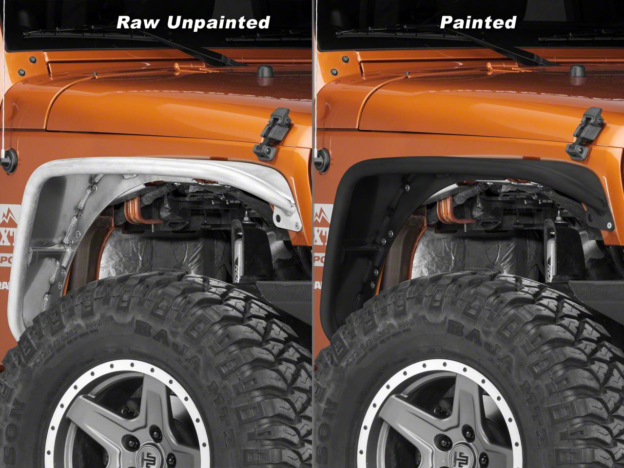 Poison Spyder Jeep Wrangler Standard Width Crusher Fender Flares