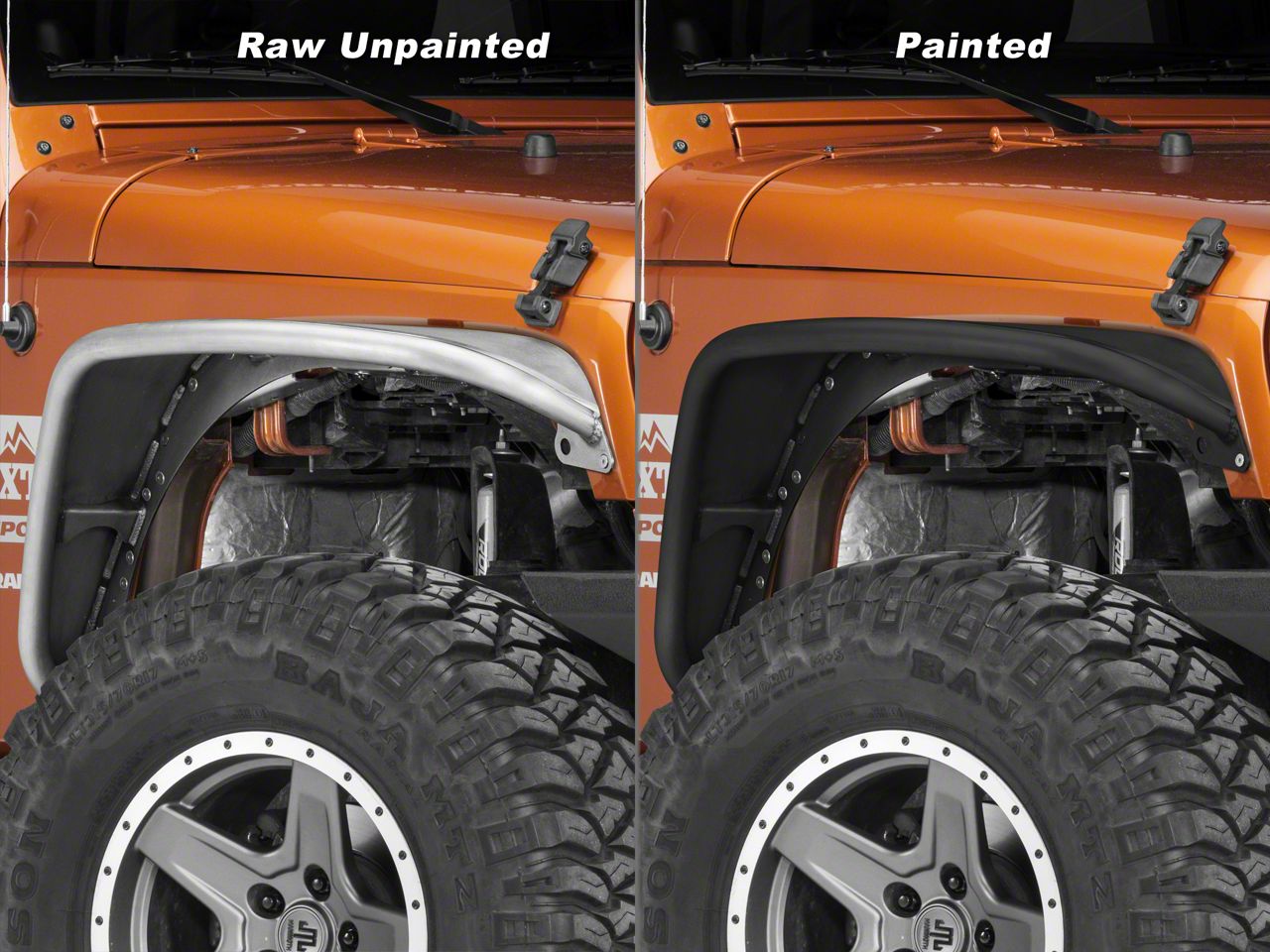 Poison Spyder Jeep Wrangler Standard Width Crusher Fender Flares