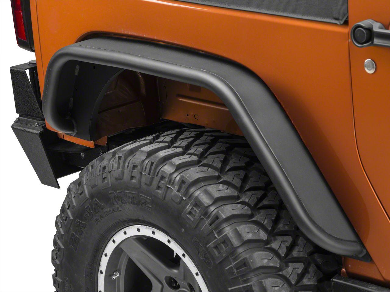 Westin Jeep Wrangler Tubular Fender Flares J108564 (07-18
