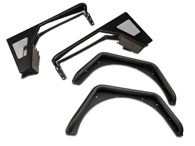 Barricade Jeep Wrangler Fender Flares J108627 (97-06 Jeep Barricade Jeep Wrangler Fender Flares J108627 (97-06 Jeep