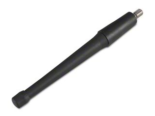 Short 6.75” Rubber Antenna Mast – Fits 1987–1996 Jeep Wrangler YJ (Front Fender Mount)