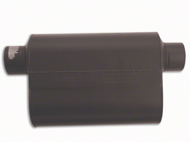 Flowmaster Jeep Wrangler Super 40 Series Offset/Same Side Out Oval