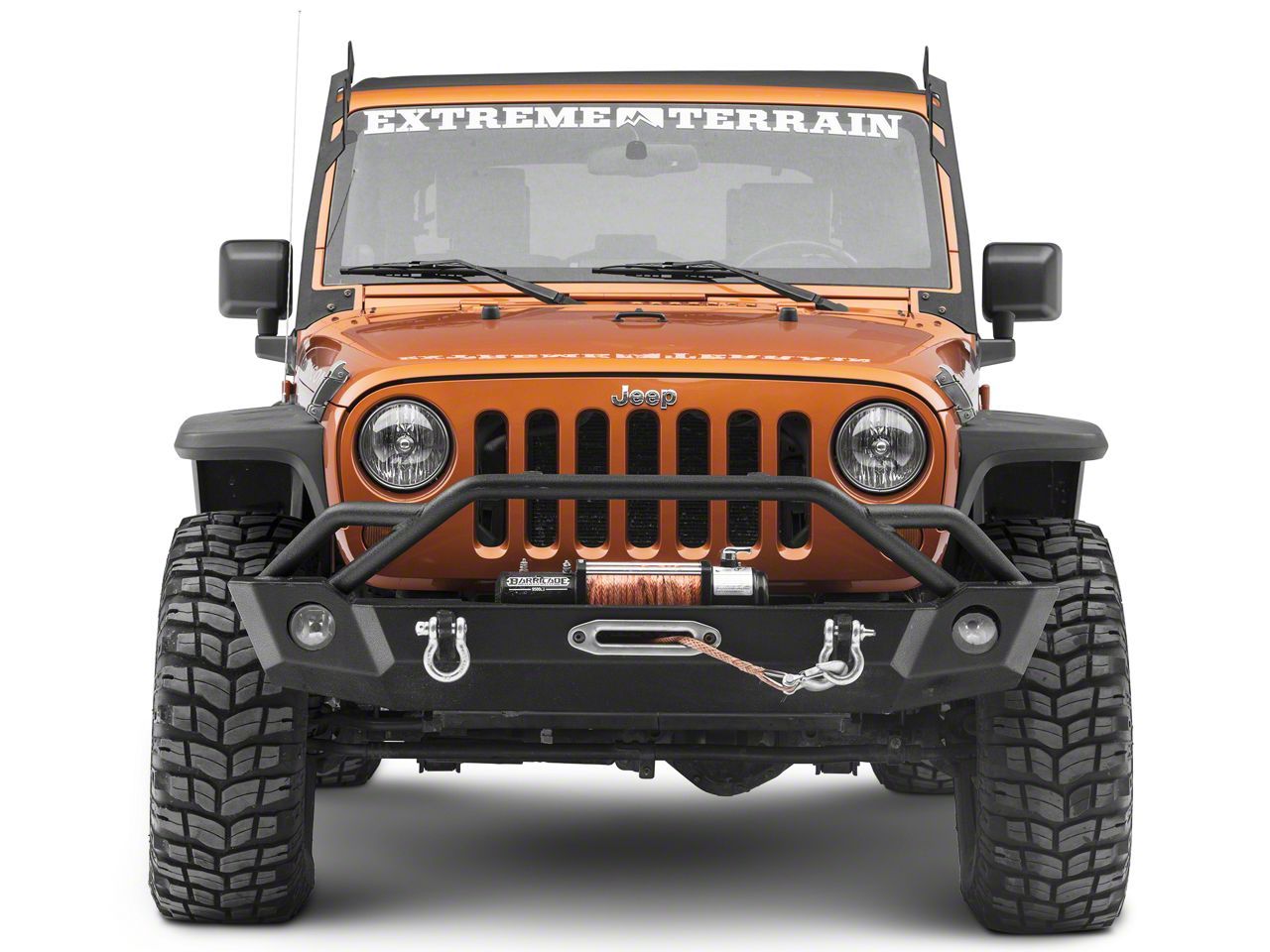 Raxiom Jeep Wrangler Axial Series Dual 50-Inch Windshield