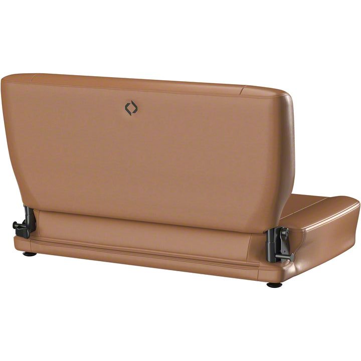 Corbeau Jeep Wrangler Safari Fold and Tumble Seat; Tan Vinyl 60060