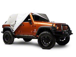 Alien Sunshade Jeep Wrangler JK (2007-2018) - volledige lengte mesh zonnescherm voor Jeep JK 2-deurs - blokkeert UV, wind en lawaai - Bikini Jkini topcover voor sport, sport, S, Sahara, Rubicon Alien Sunshade Jeep Wrangler JK (2007-2018) - volledige lengte mesh zonnescherm voor Jeep JK 2-deurs - blokkeert UV, wind en lawaai - Bikini Jkini topcover voor sport, sport, S, Sahara, Rubicon