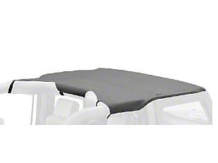Bestop Jeep Wrangler Targa-Style Bikini Top; Black Diamond