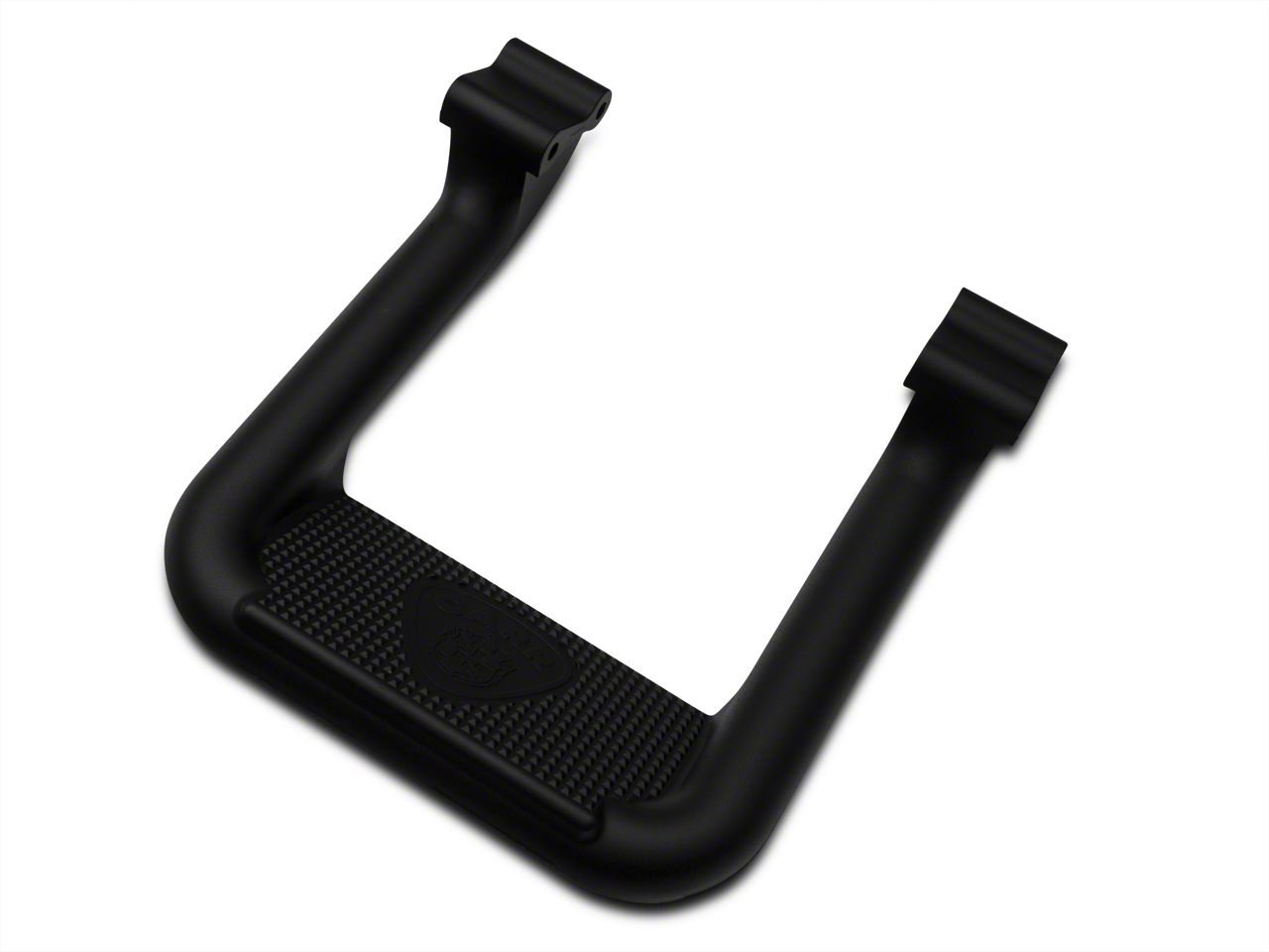 Jeep Wrangler Hoop II Steps; Black; Pair (97-06 Jeep Wrangler TJ