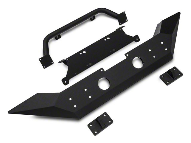Rugged Ridge Jeep Wrangler Spartan Front Bumper with High Rugged Ridge Jeep Wrangler Spartan Front Bumper with High
