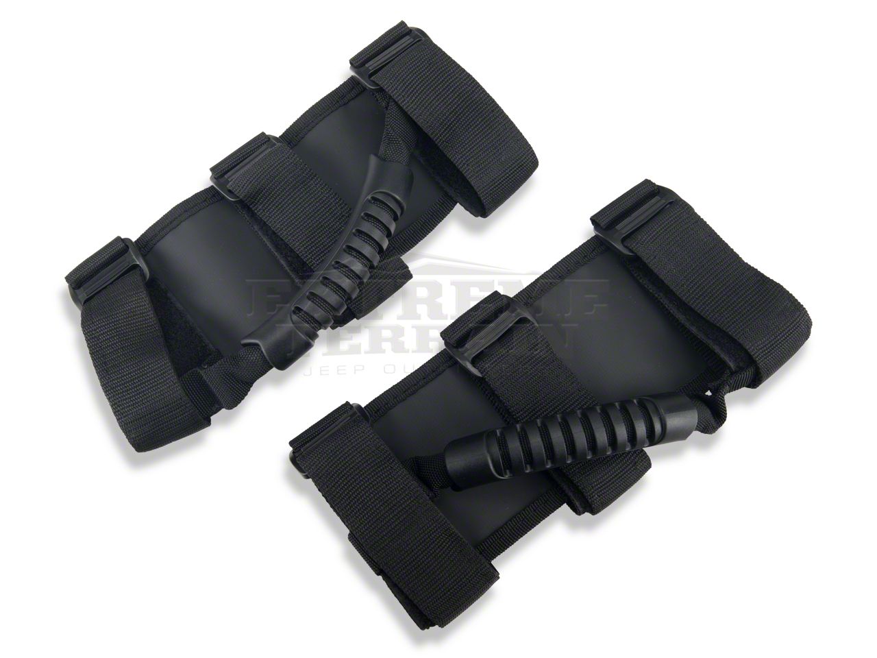 Redrock Jeep Wrangler Handles 4-Piece Roll Bar Grab Handles For