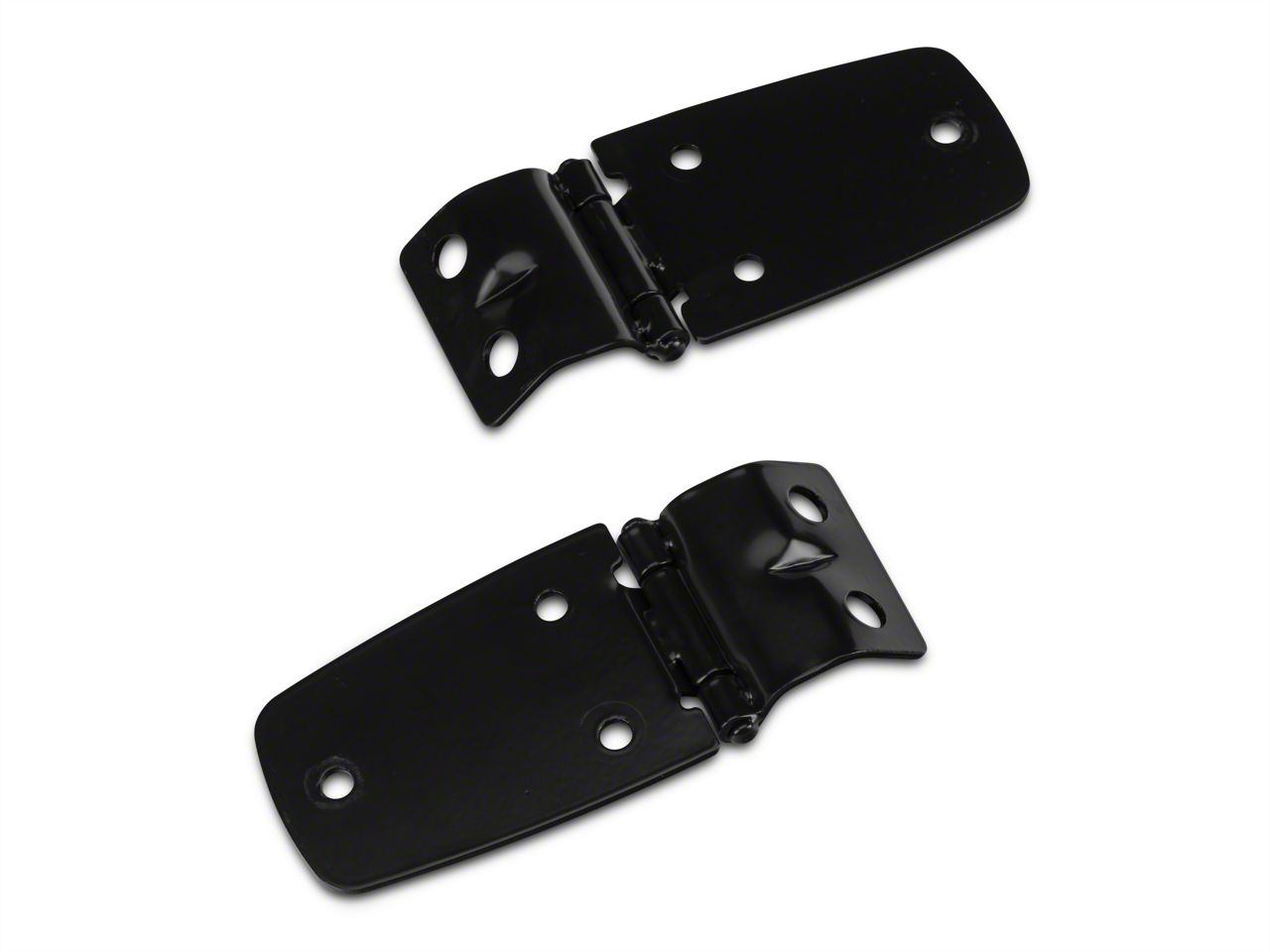 Rugged Ridge Jeep Wrangler Hood Hinges - Black 11205.02 (97