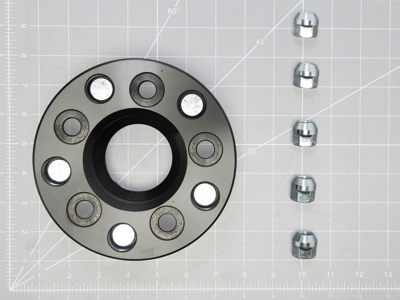KAX 1.25" Wheel Adapters – 5x4.5 To 5x5.5 For Jeep Wrangler TJ YJ KJ XJ ZJ MJ