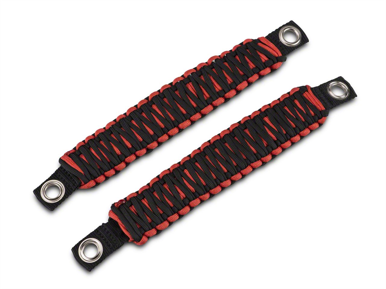 Rugged Ridge 13305.82 Maniglia In Paracord Per Montante/sedile Jeep Wrangler JK, Colore Nero - 3