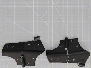 Rugged Ridge Jeep Wrangler Stainless Steel Windshield Hinges 11112.02 (97-06 Jeep Wrangler TJ Rugged Ridge Jeep Wrangler Stainless Steel Windshield Hinges 11112.02 (97-06 Jeep Wrangler TJ