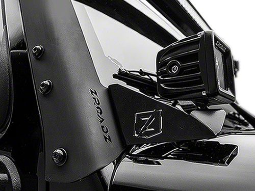 ZRoadz Jeep Wrangler 3 in. LED Light Cubes w/ A-Pillar Mounting