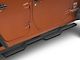 RedRock Jeep Wrangler HD Rocker Steps; Textured Black J116333 (07-18 ...