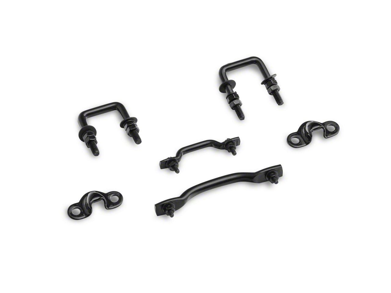 Smittybilt Jeep Wrangler Complete Hood Kit 7699 (78-95 Jeep Smittybilt Jeep Wrangler Complete Hood Kit 7699 (78-95 Jeep