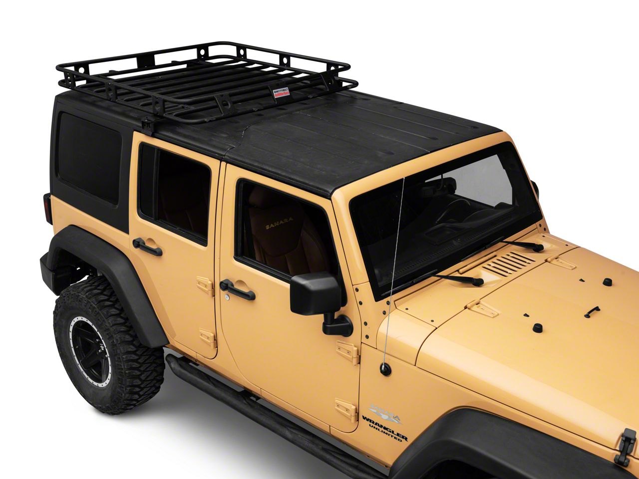 Smittybilt Jeep Wrangler Defender Rack Roof Mounting Kit DS31-4