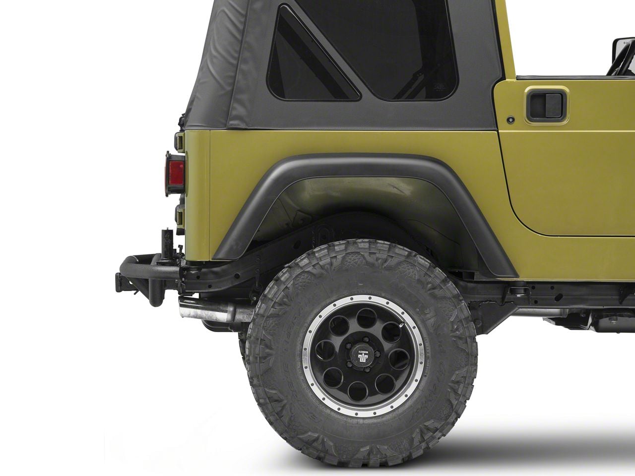 Smittybilt Jeep Wrangler SRC Rear Bumper with Hitch 76621-01 (87