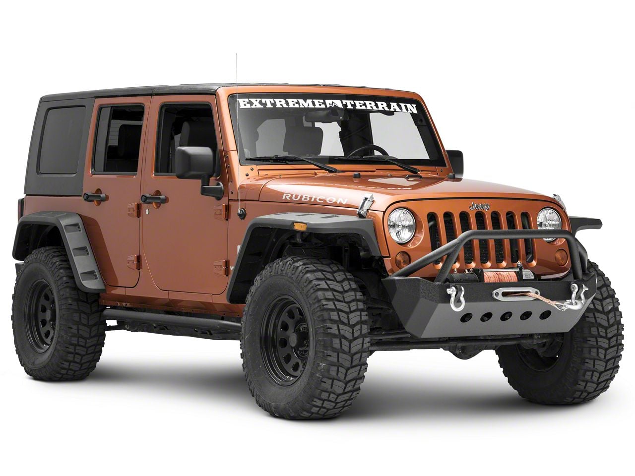 Smittybilt Jeep Wrangler XRC Winch Front Bumper 76806 (07-18 Jeep