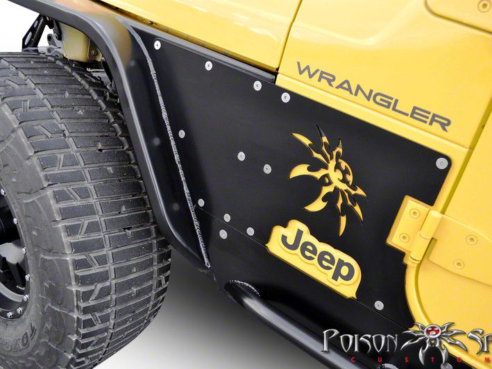 Poison Spyder Jeep Wrangler DeFender Full Length Side Plate