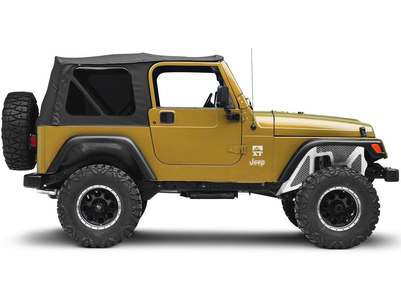 Poison Spyder Jeep Wrangler DeFender XC Vented Inner Fender Kit