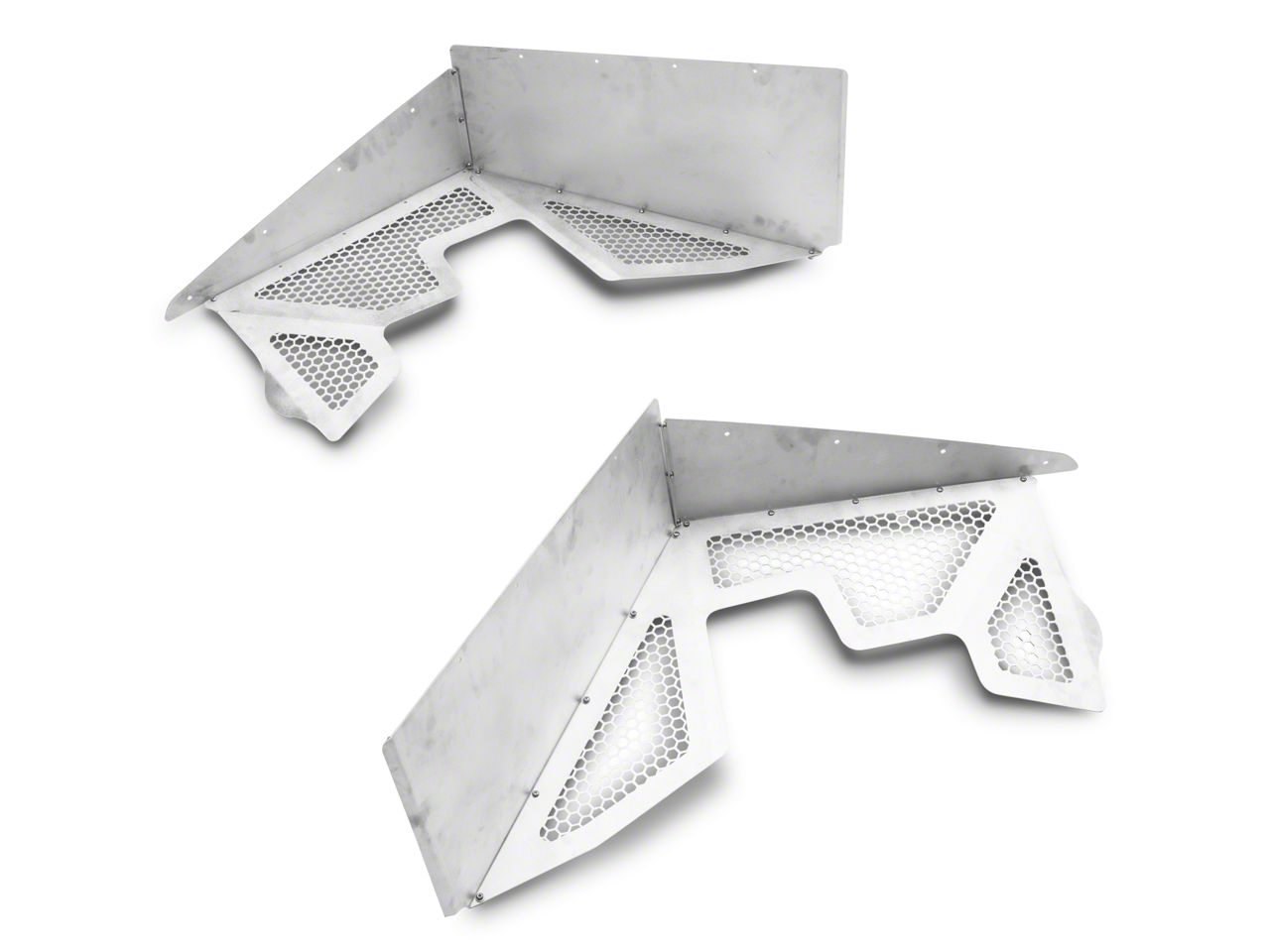 Poison Spyder Jeep Wrangler DeFender XC Vented Inner Fender Kit