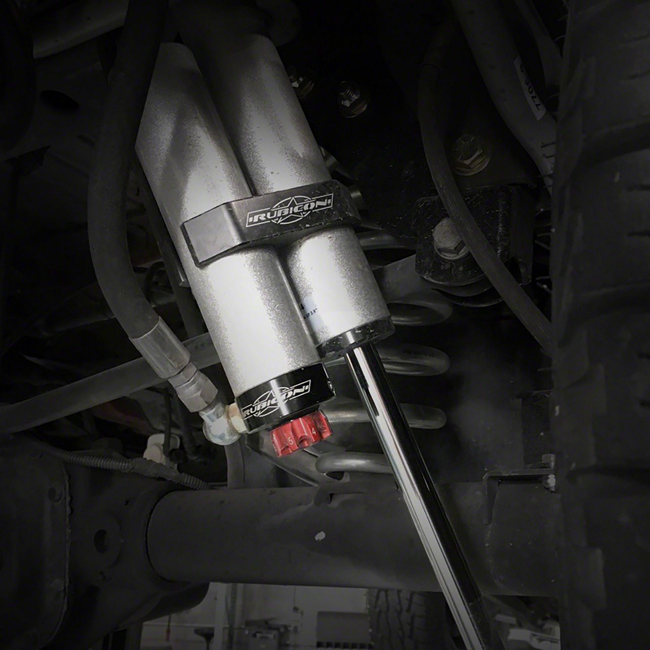 Rubicon Express Jeep Wrangler 2.0 Adjustable Rear Reservoir