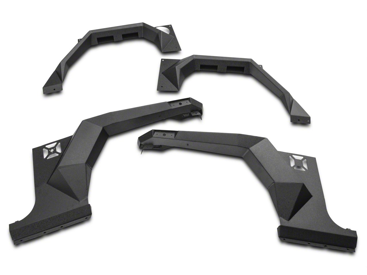 Front Right Fender & Liner Kit For Jeep Wrangler JK (2007-2018) - Primed Steel - Evan-Fischer