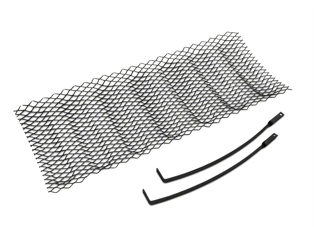 Rugged Ridge Jeep Wrangler Mesh Grille Insert - Gloss Black 