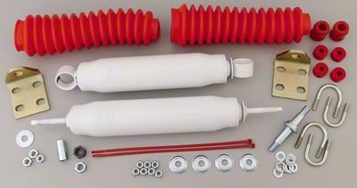 SkyJacker Jeep Wrangler Hydro 7000 Dual Steering Stabilizer Kit