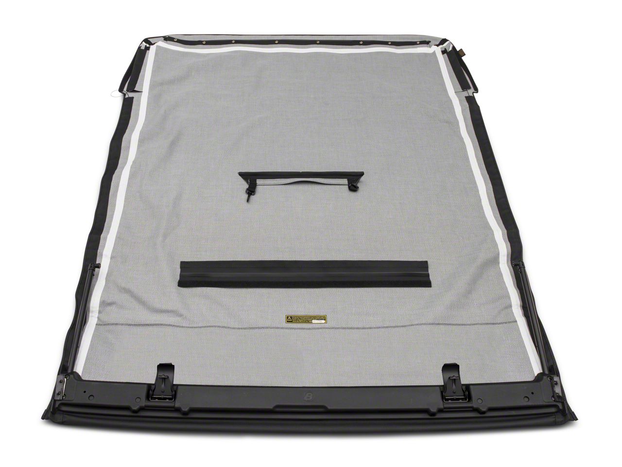 Bestop Jeep Wrangler Trektop NX Soft Top; Black Diamond 56853-35
