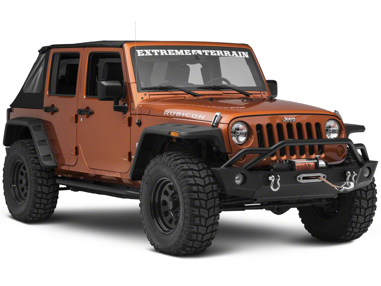 Bestop Jeep Wrangler Trektop NX Soft Top; Black Diamond 56853-35