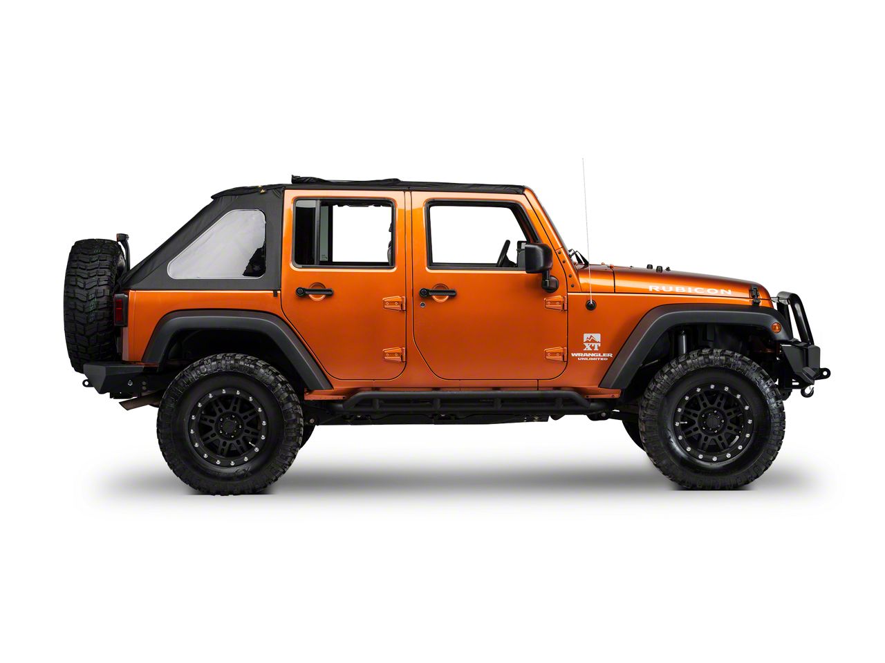 Bestop Jeep Wrangler Replace-A-Top for Trektop NX; Black