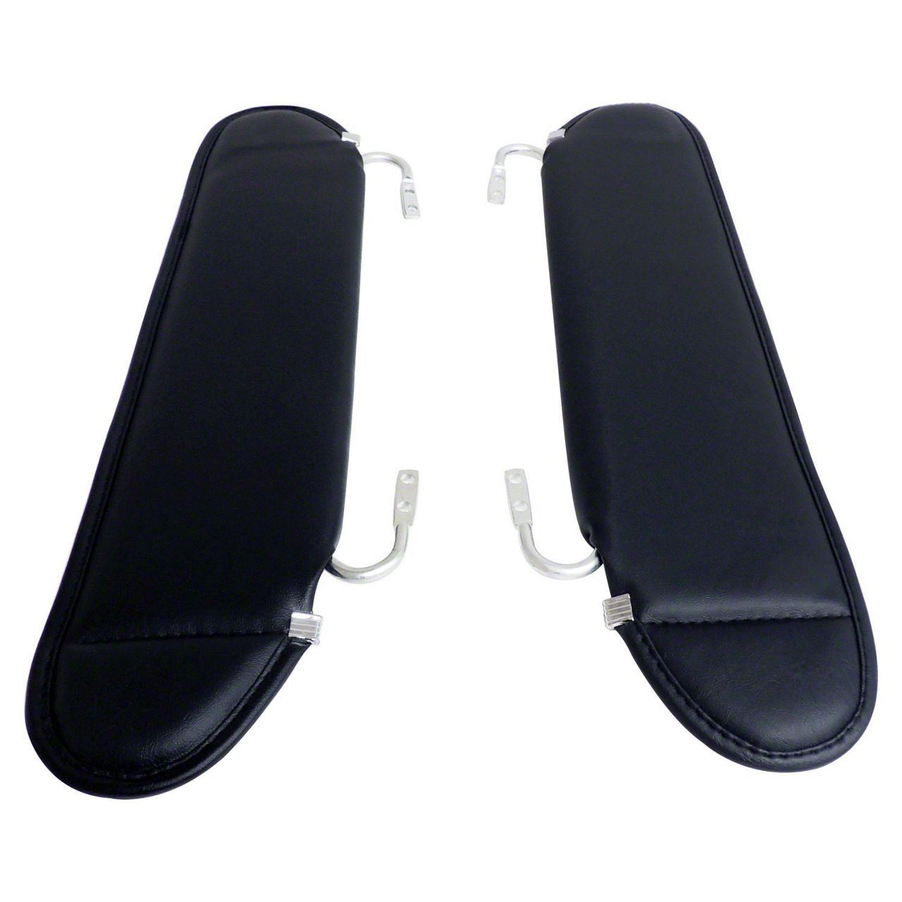 Sun Visor Set For Jeep Wrangler YJ 1987-1995 – Tan / Spice, 2 Pieces, With Mirror – Bamboli Ltd.