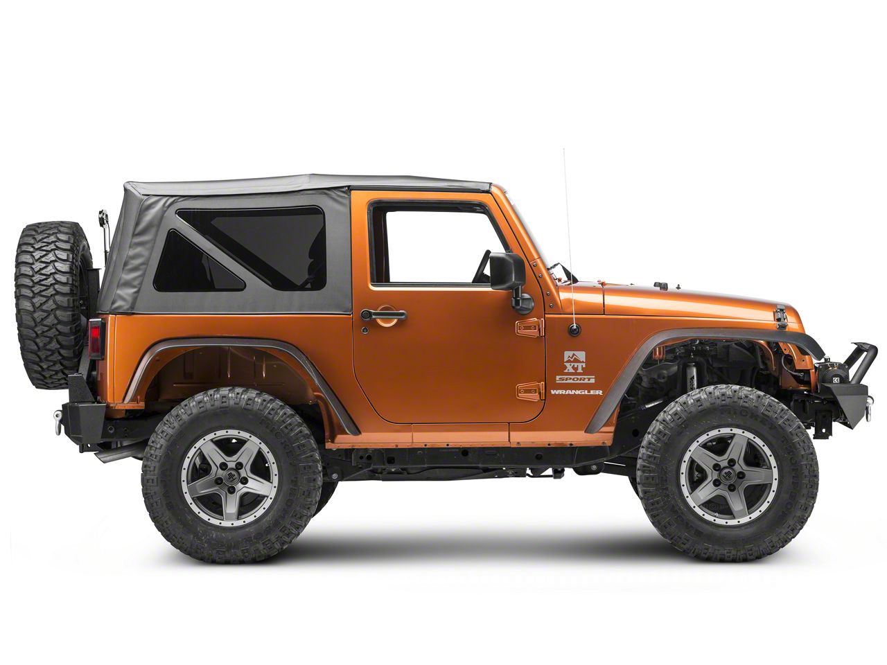 Jeep Wrangler Fender; Front Passenger Side (07-18 Jeep Wrangler JK)