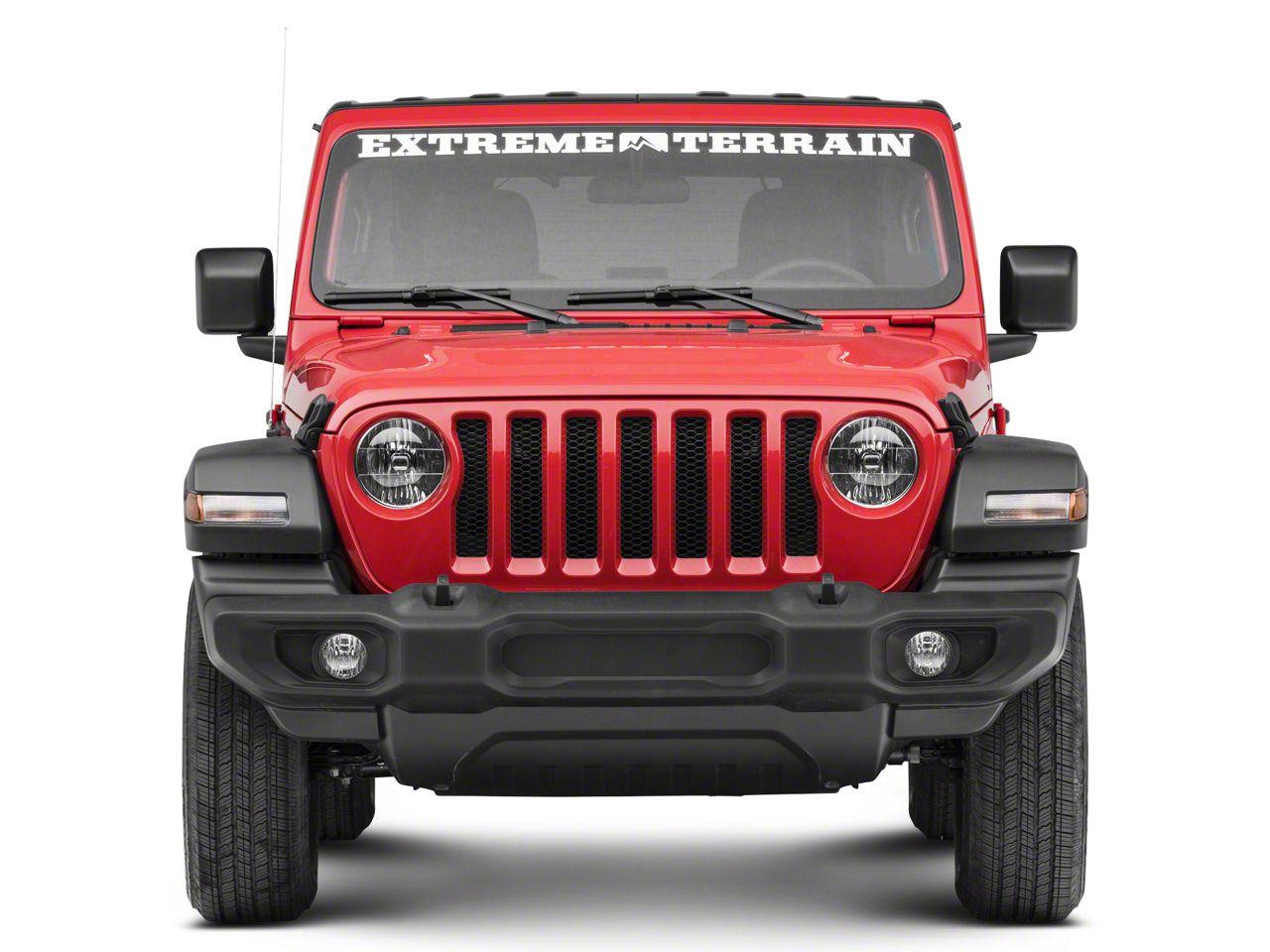 Mopar Jeep Wrangler Replacement Grille; Paintable Primer