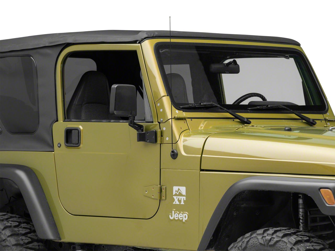 DV8 Offroad Black Replacement Antenna For 1997-2006 Jeep TJ – D-JP-190012