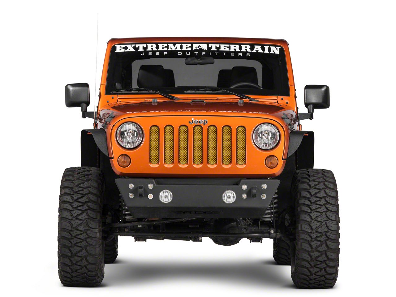Under The Sun Inserts Jeep Wrangler Grille Insert; Honeycomb