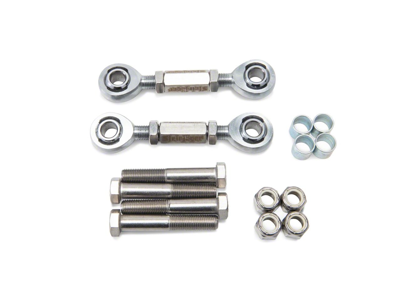Steinjager Jeep Wrangler Hood Latch Kit - Chrome Moly J0041024 (07